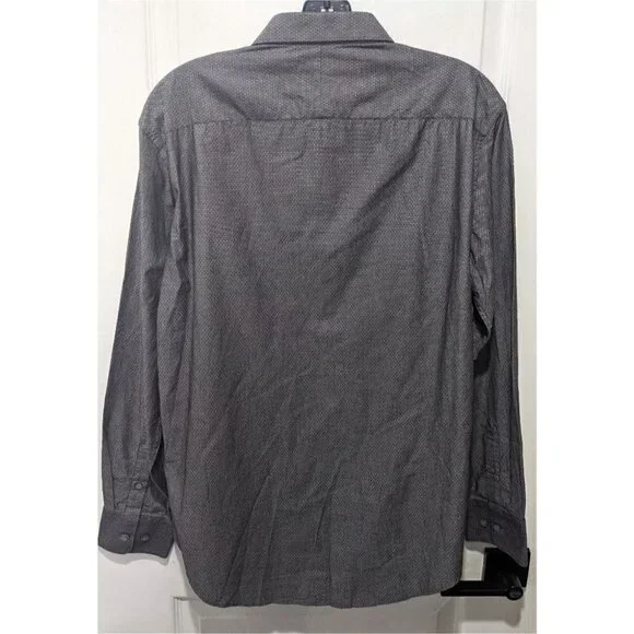 TIGER of Sweden | Men's Farrell Shirt in Grey Pattern - Picture 3 of 9